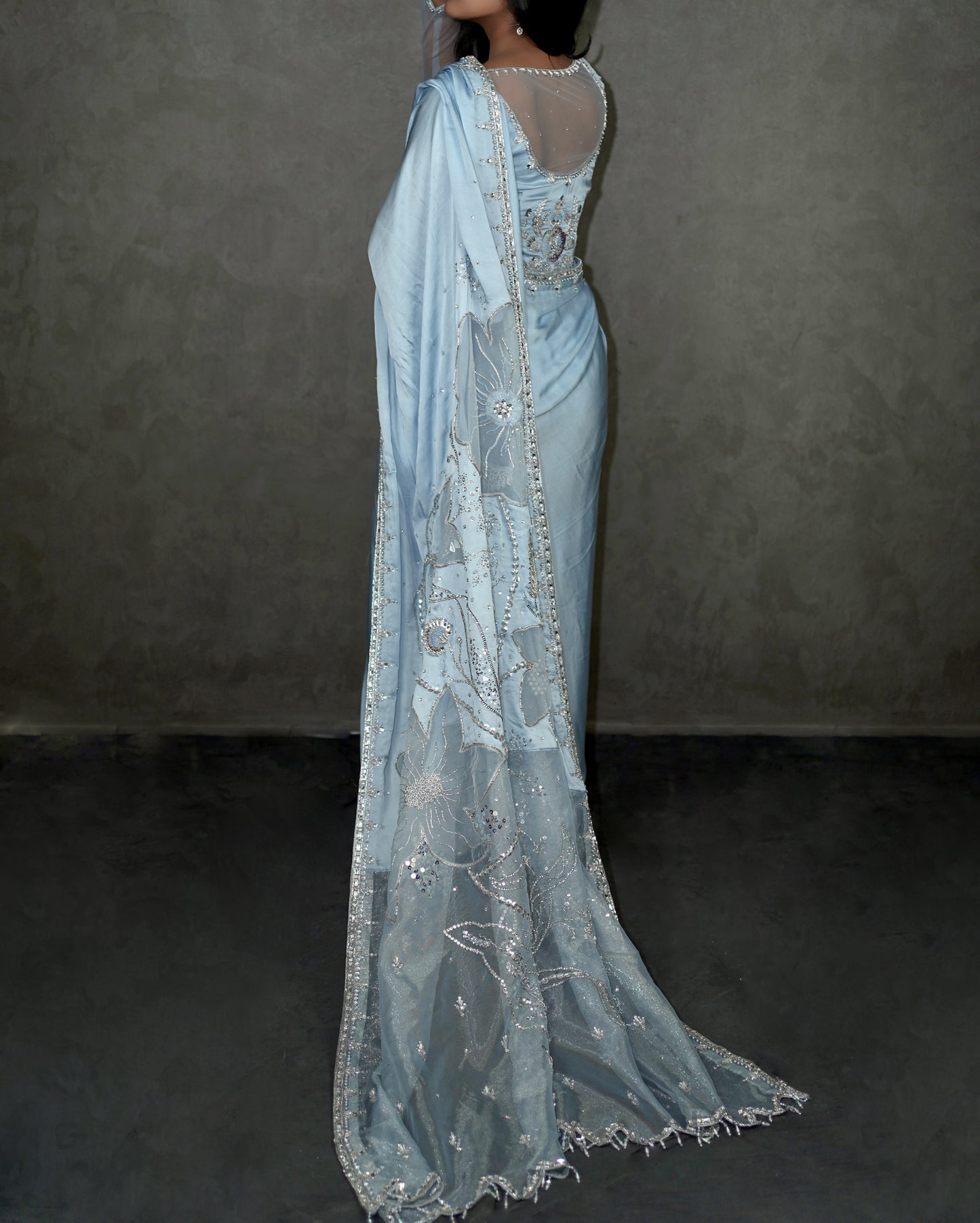 3 Piece Silk Fancy Saree