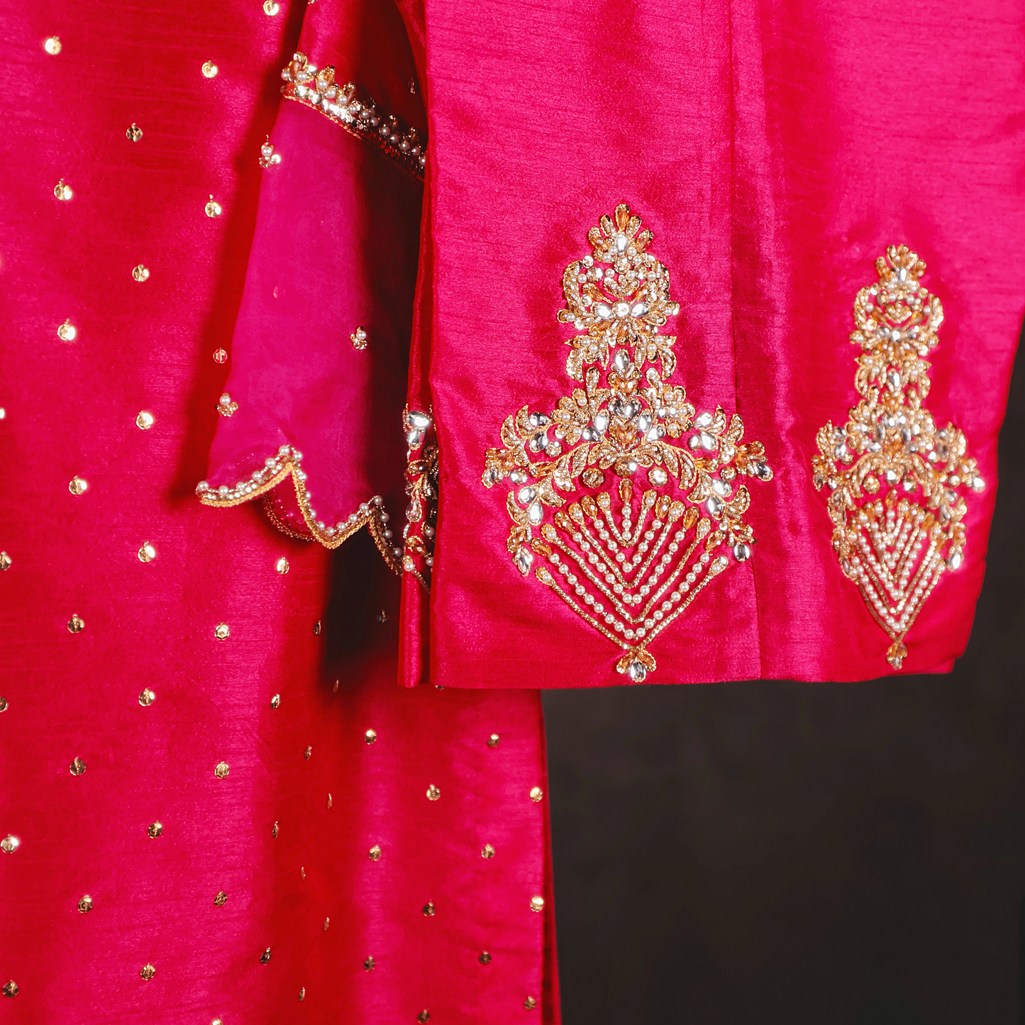 Fuchsia Festive Attire