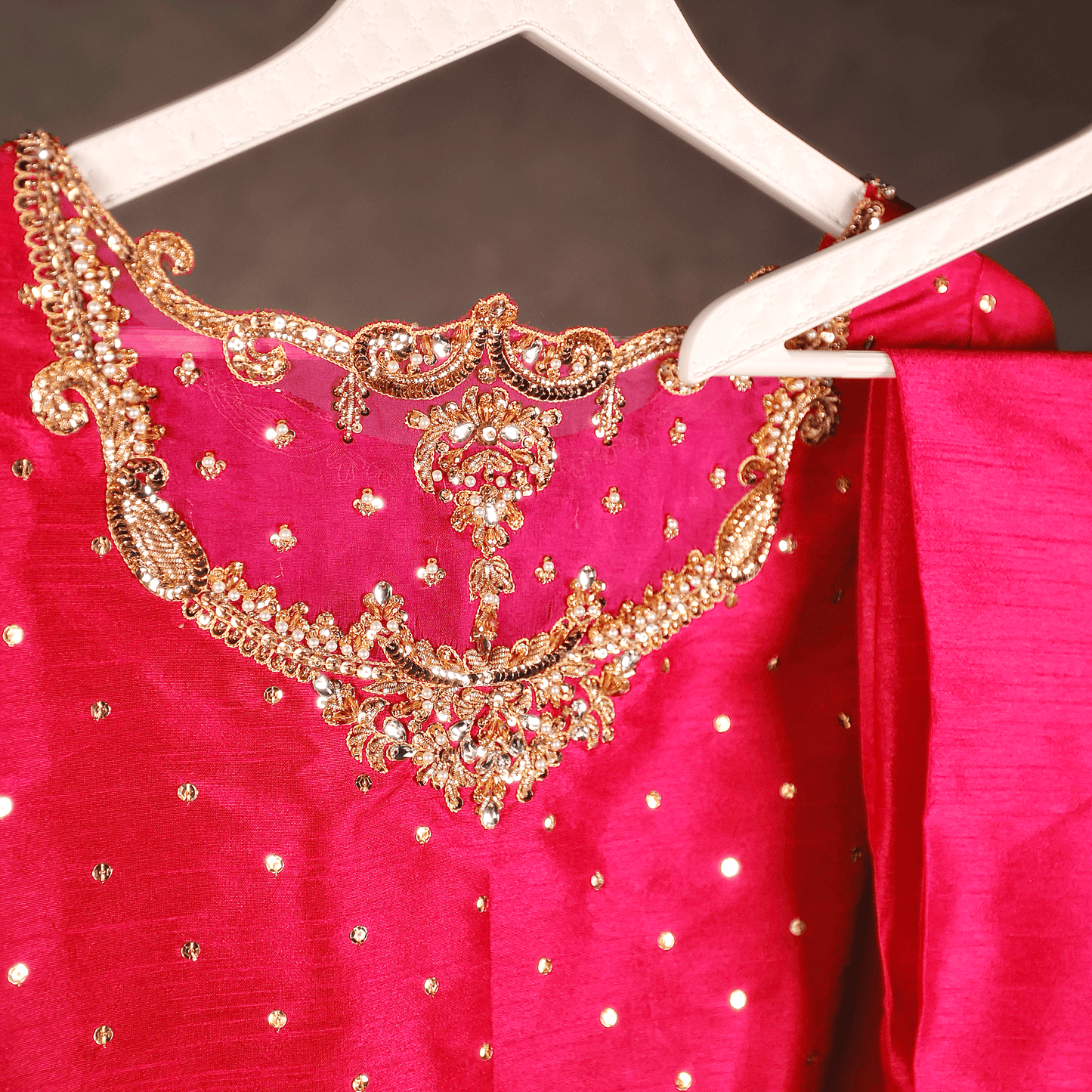 Fuchsia Festive Attire