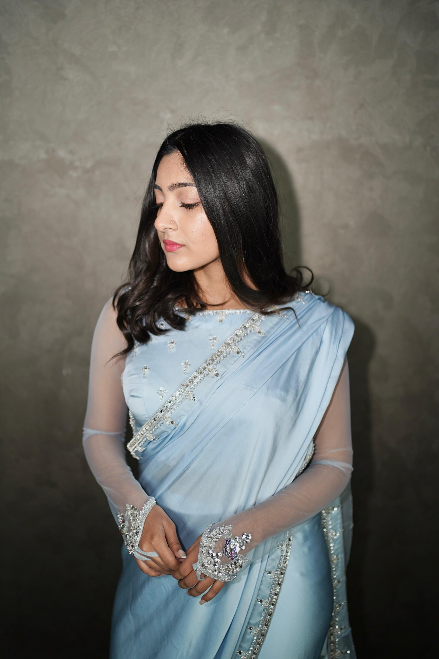 3 Piece Silk Fancy Saree