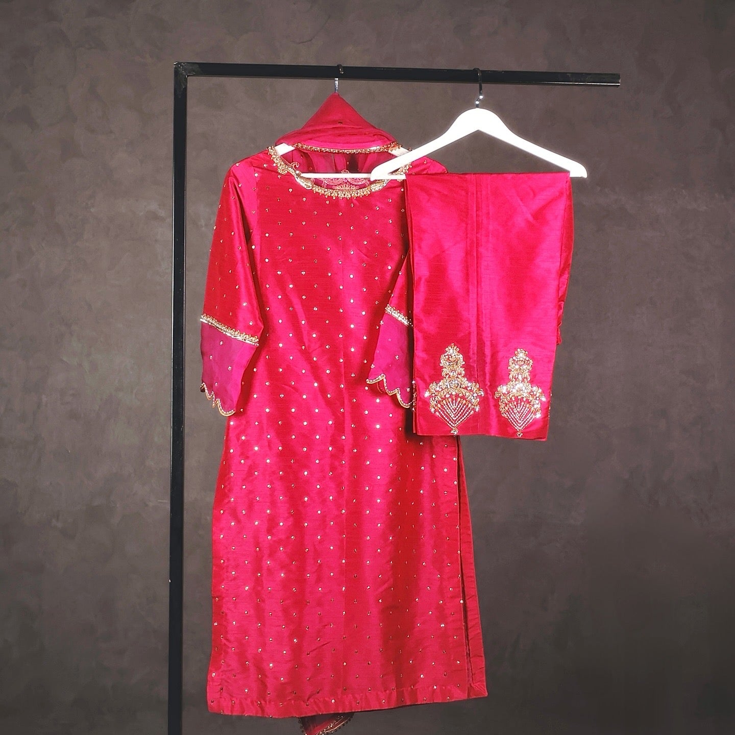 Fuchsia Festive Attire